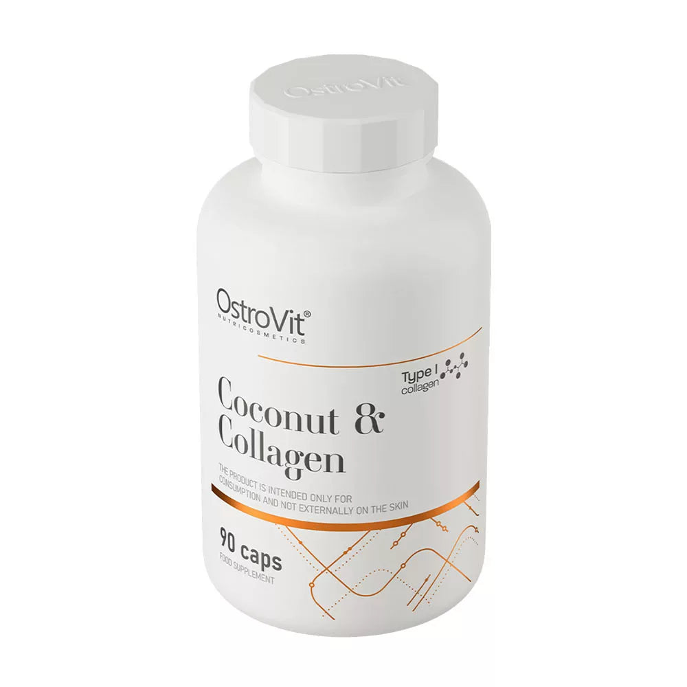 OstroVit Collagen & MCT Oil from Coconut (90 Capsules)