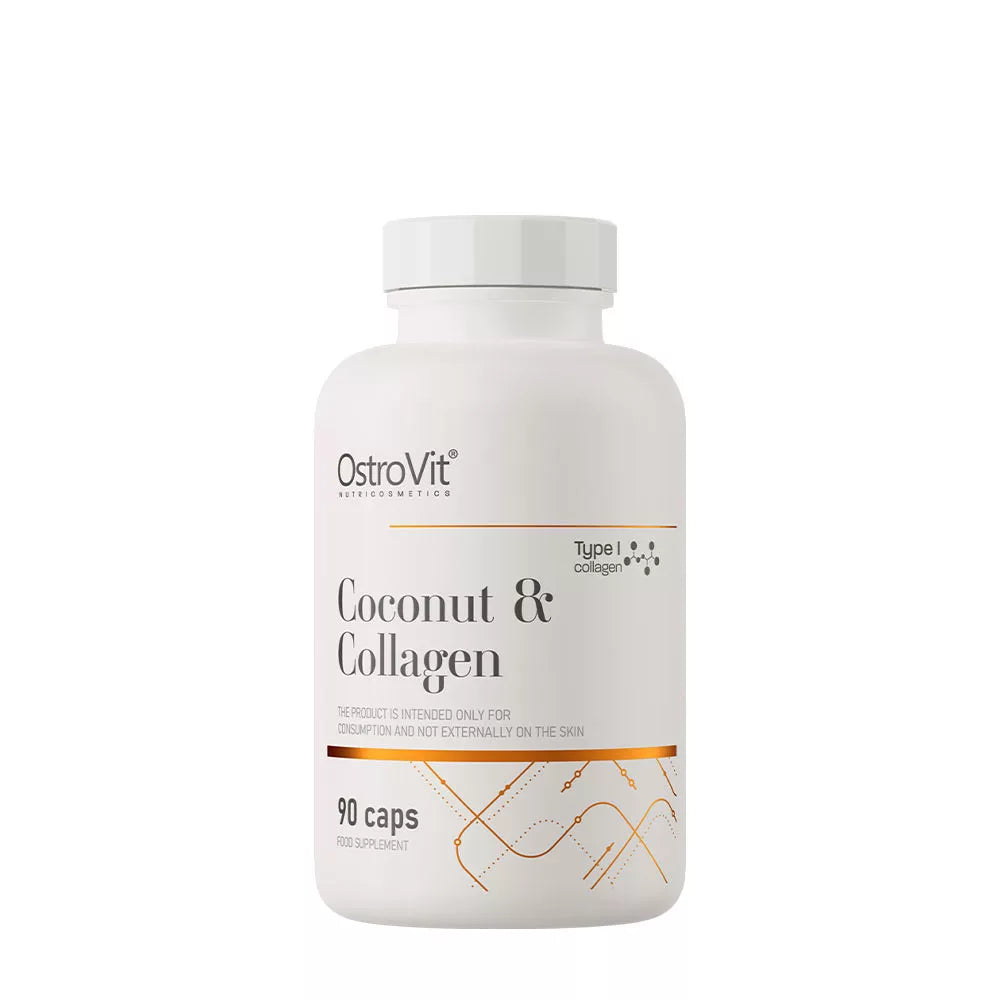 OstroVit Collagen & MCT Oil from Coconut (90 Capsules)