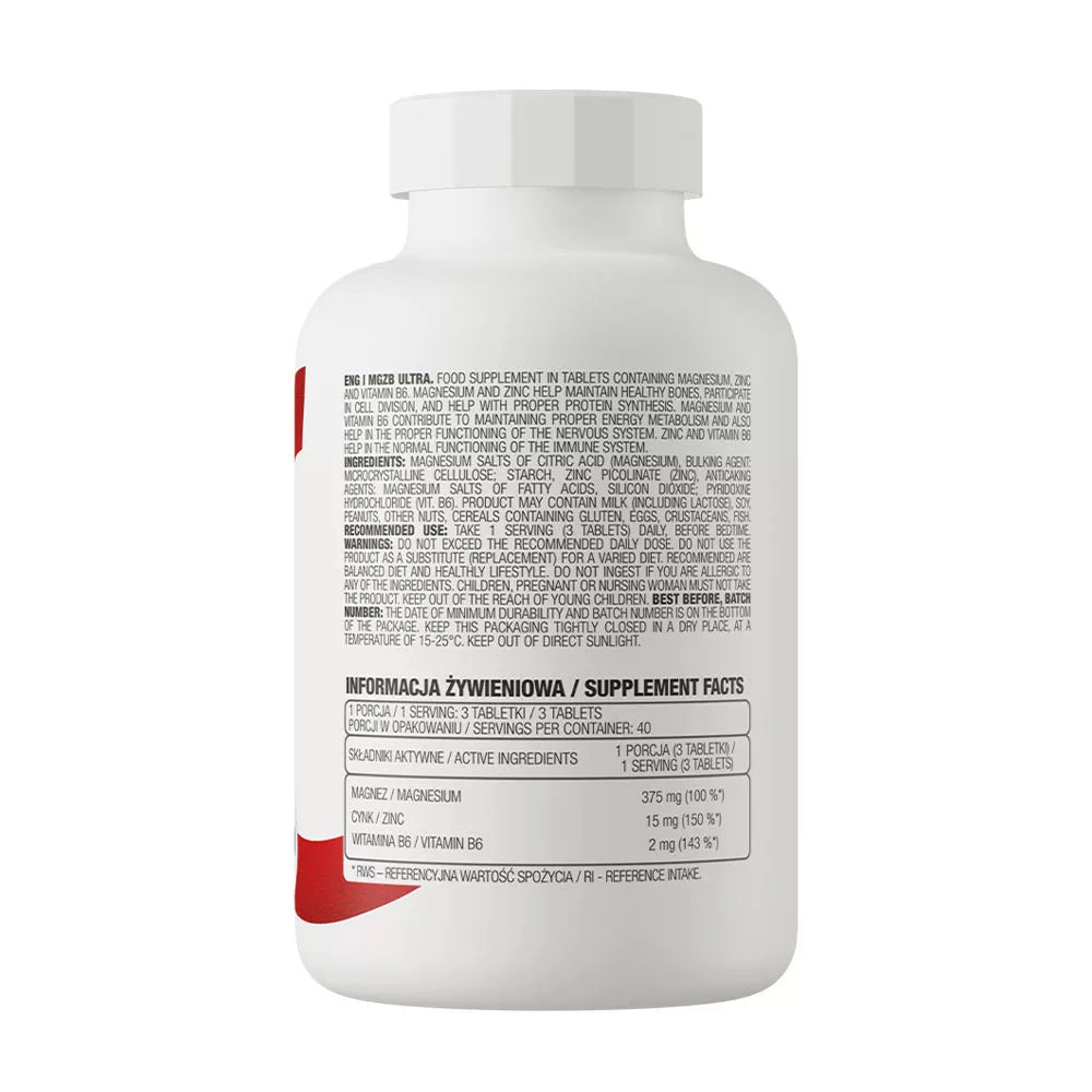 OstroVit MgZB Ultra (120 Tablets)
