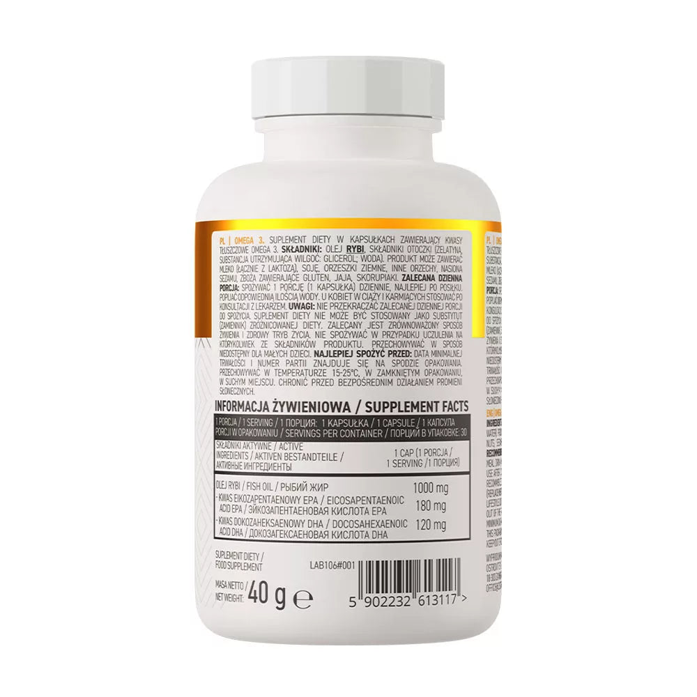 OstroVit Omega 3 (30 Capsules)