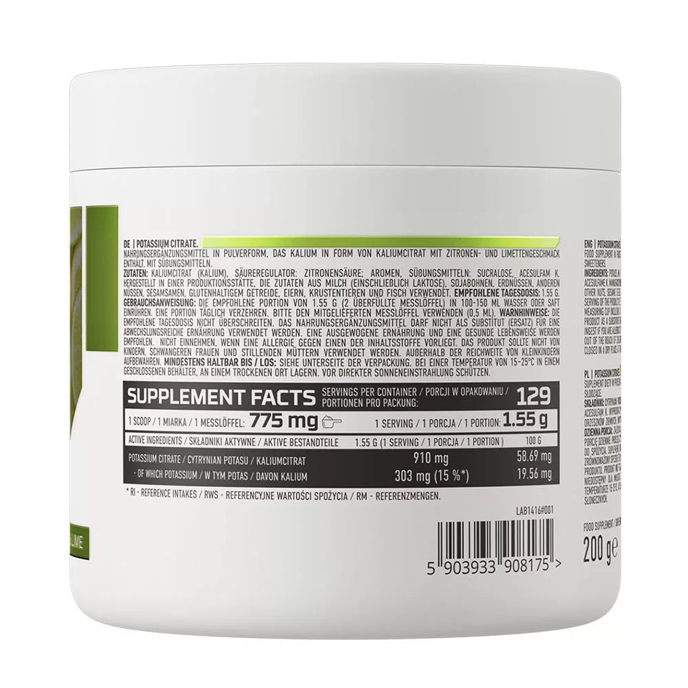 OstroVit Potassium Citrate 200 g Lemon Lime (200 g)