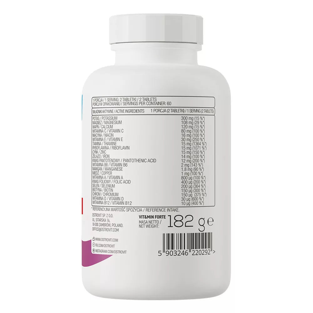OstroVit Vit&Min FORTE (120 Tablets)
