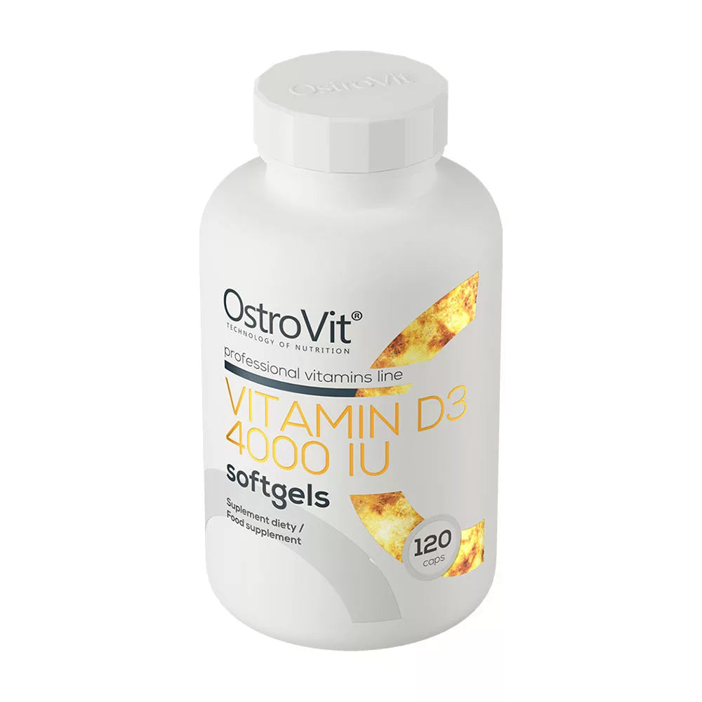 OstroVit Vitamin D3 4000 IU (120 Capsules)