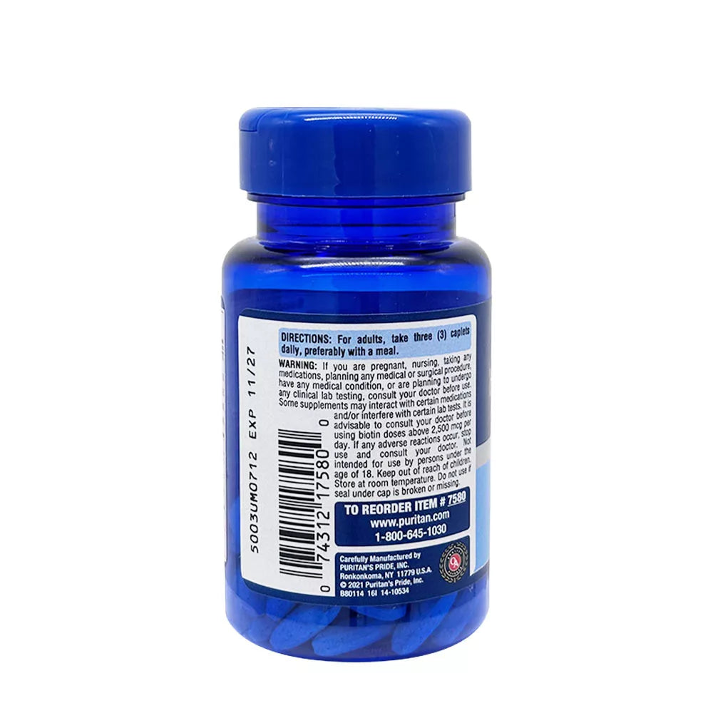 Puritan's Pride Hair, Skin & Nails One Per Day Formula (60 Softgels)