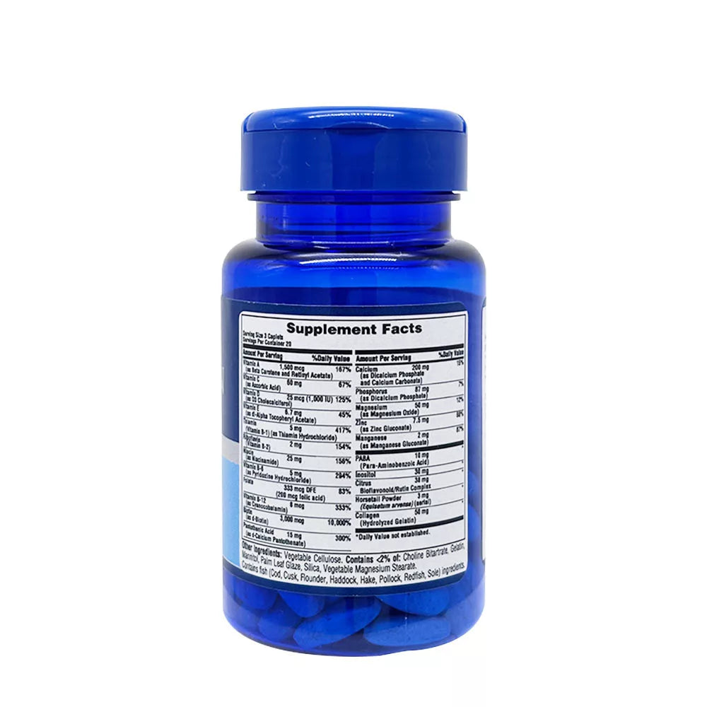 Puritan's Pride Hair, Skin & Nails One Per Day Formula (60 Softgels)