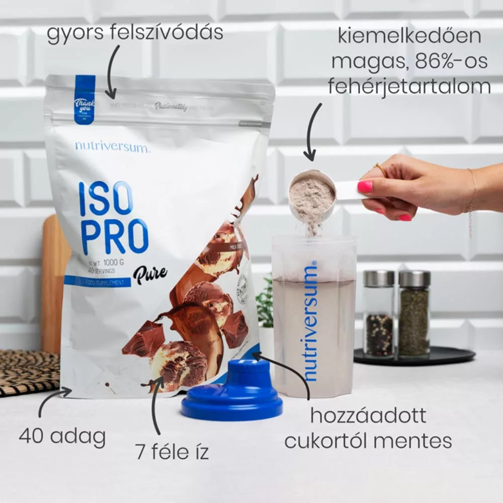 Nutriversum ISO PRO - PURE (1000 g, Unflavored)