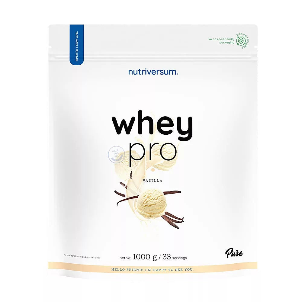 Nutriversum Whey PRO - PURE (1000 g, Vanilla)