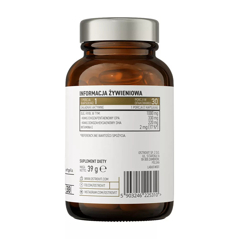 OstroVit Pharma Elite Omega 3 (30 Capsules)