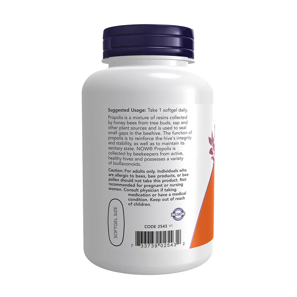 Now Foods Propolis 2000 5:1 Extract (90 Softgels)