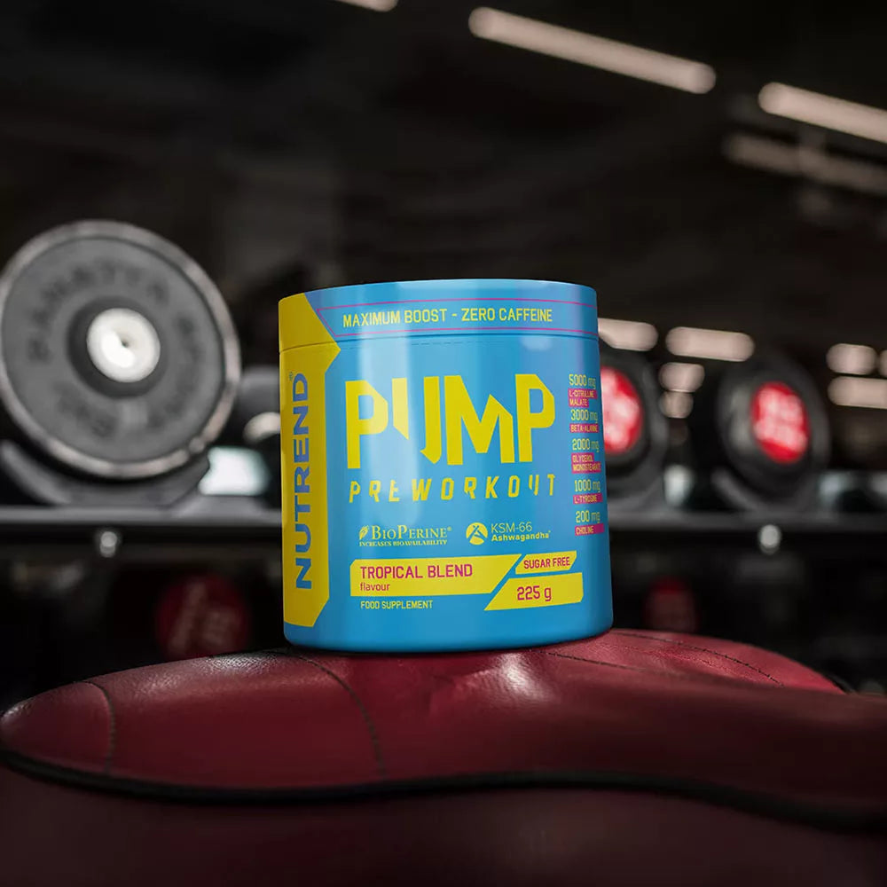 Nutrend Pump Preworkout (225 g, Bubblegum)
