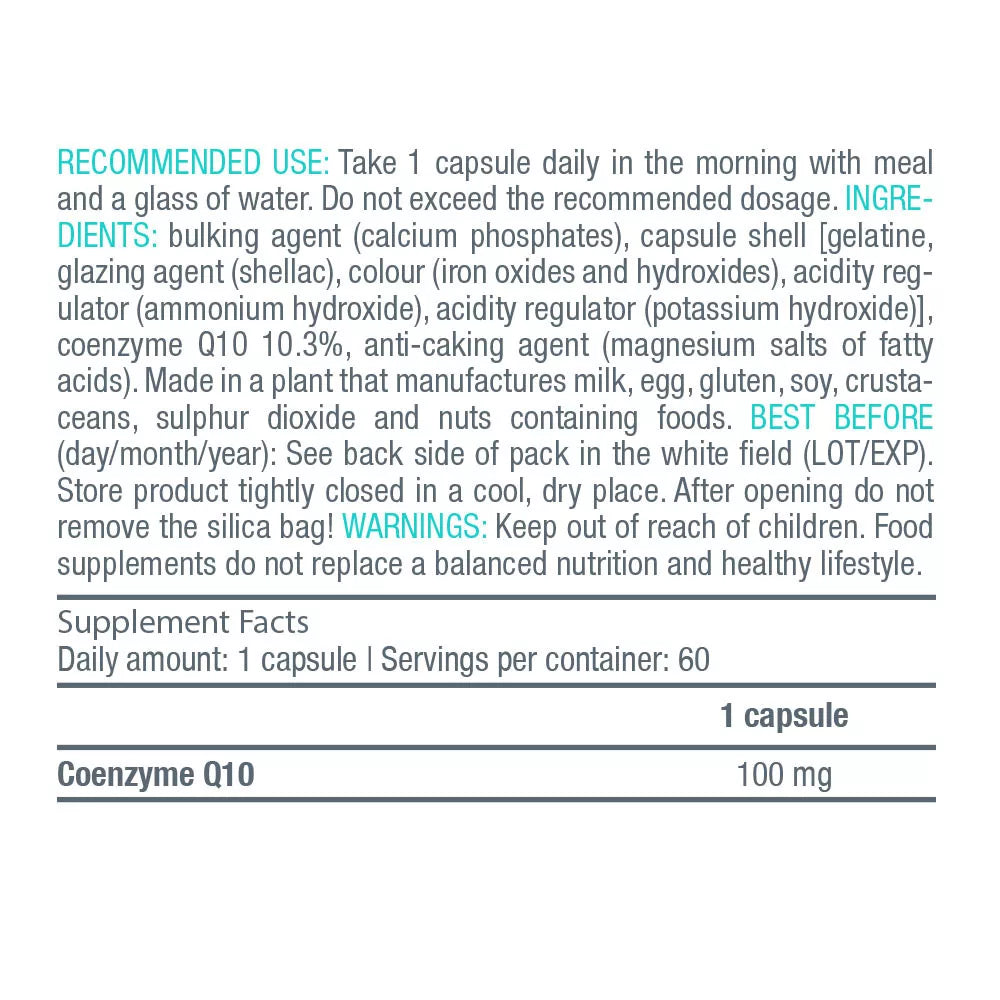 BioTechUSA Q10 Coenzyme 100 mg (60 Capsules)