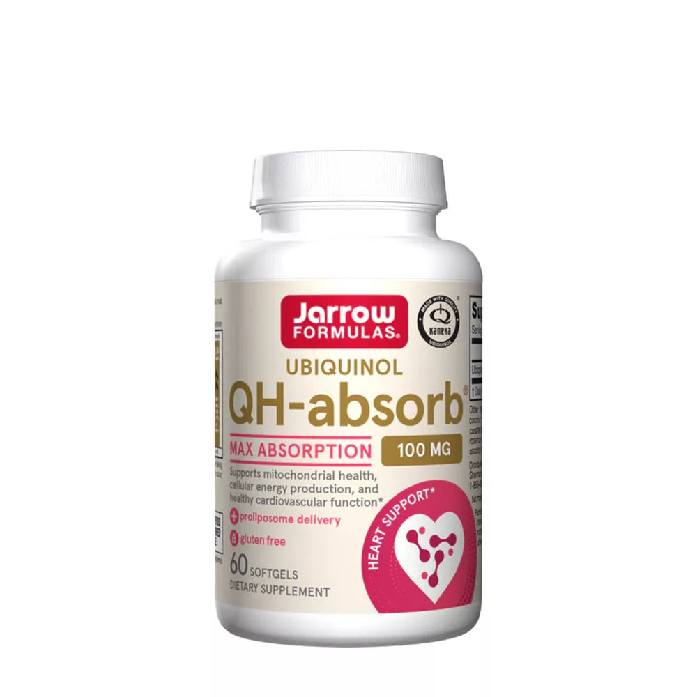Jarrow Formulas Ubiquinol QH-Absorb 100 mg (60 Softgels)