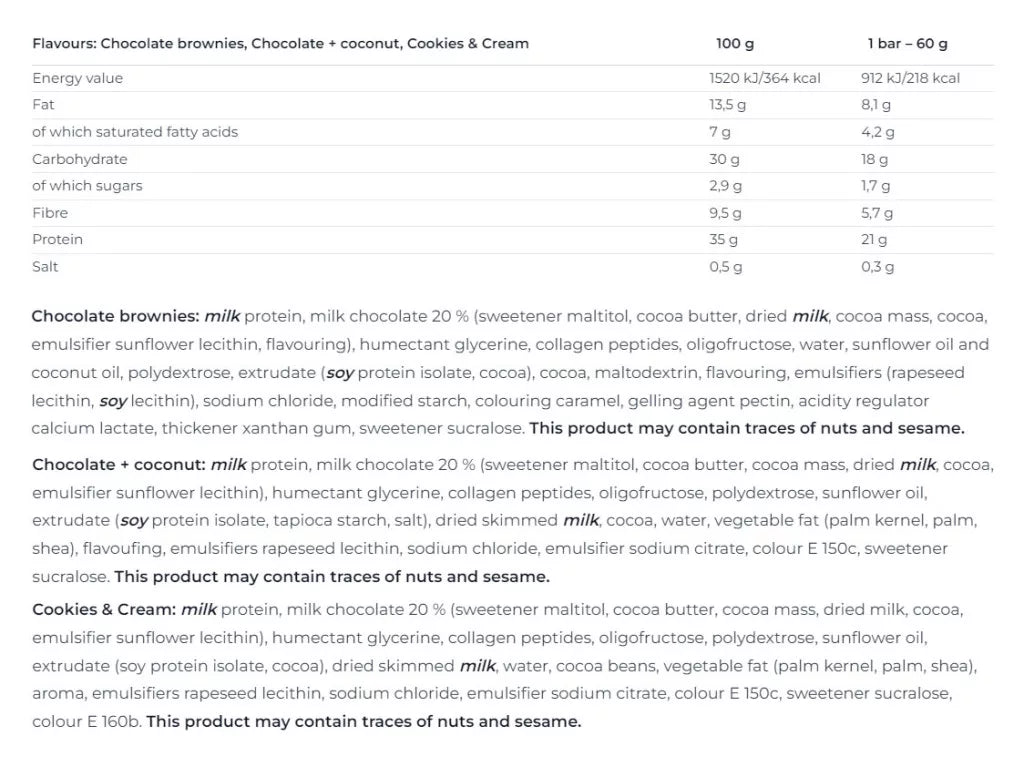Nutrend Qwizz Protein Bar (1 Bar, Chocolate Coconut)
