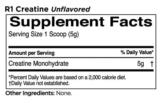 Rule1 R1 Creatine (150 g, Unflavored)