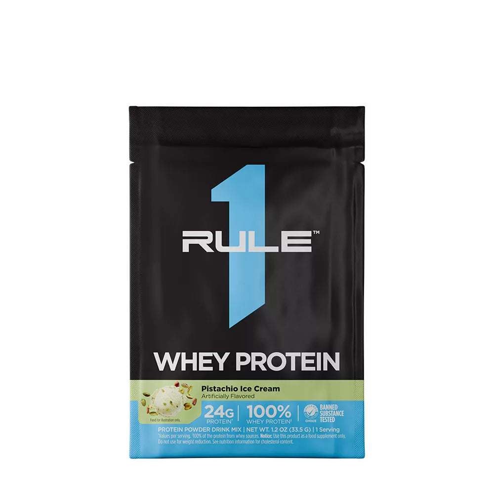 Rule1 Whey Blend Sample (1 pc, Pistachio Ice Cream)