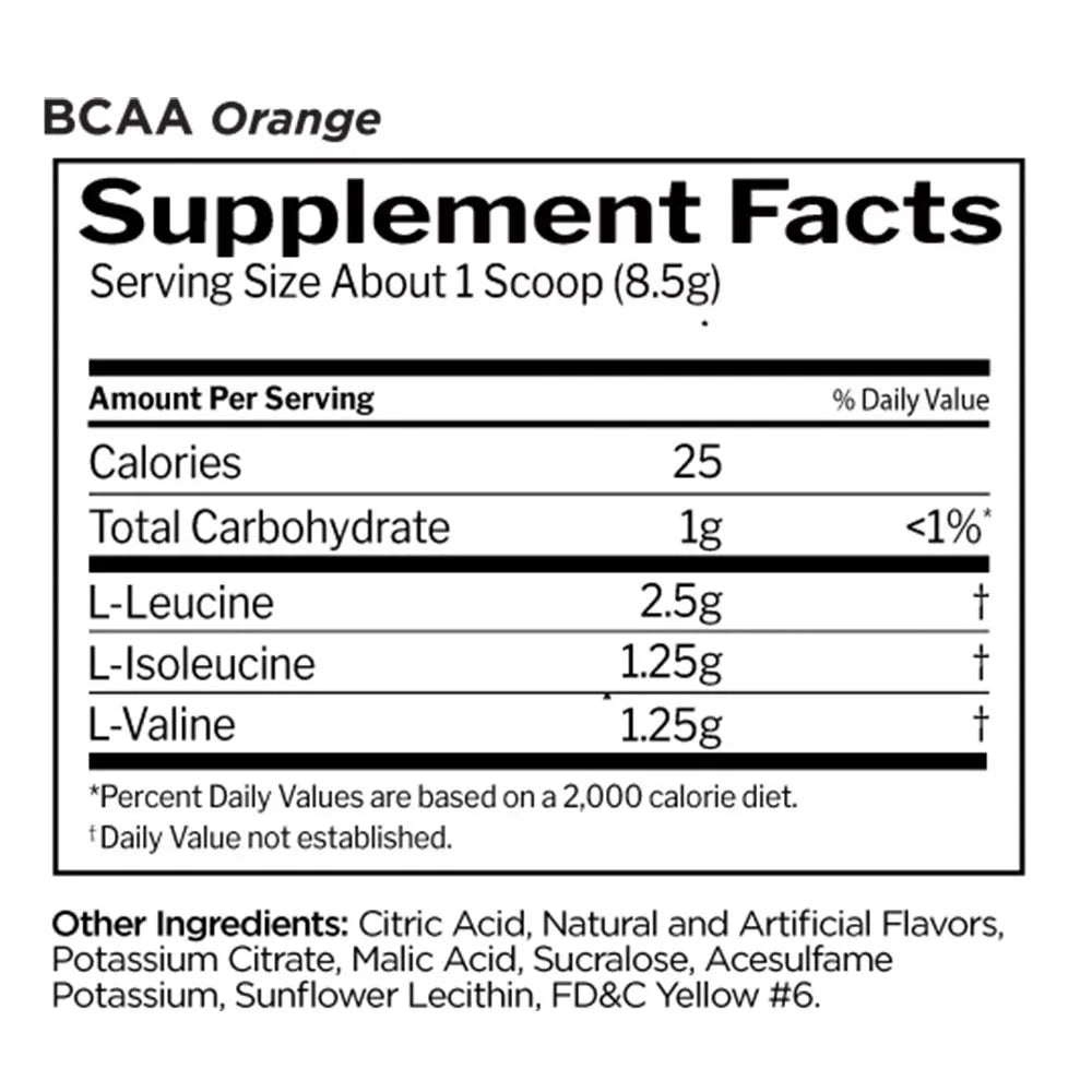 Rule1 BCAAs (510 g, Orange Burst)
