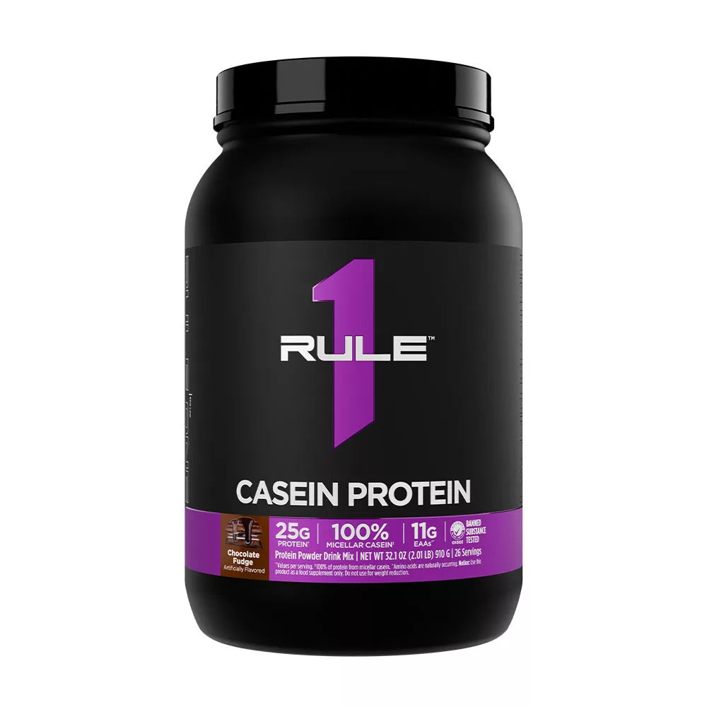 Rule1 Casein (952 g, Chocolate Fudge)