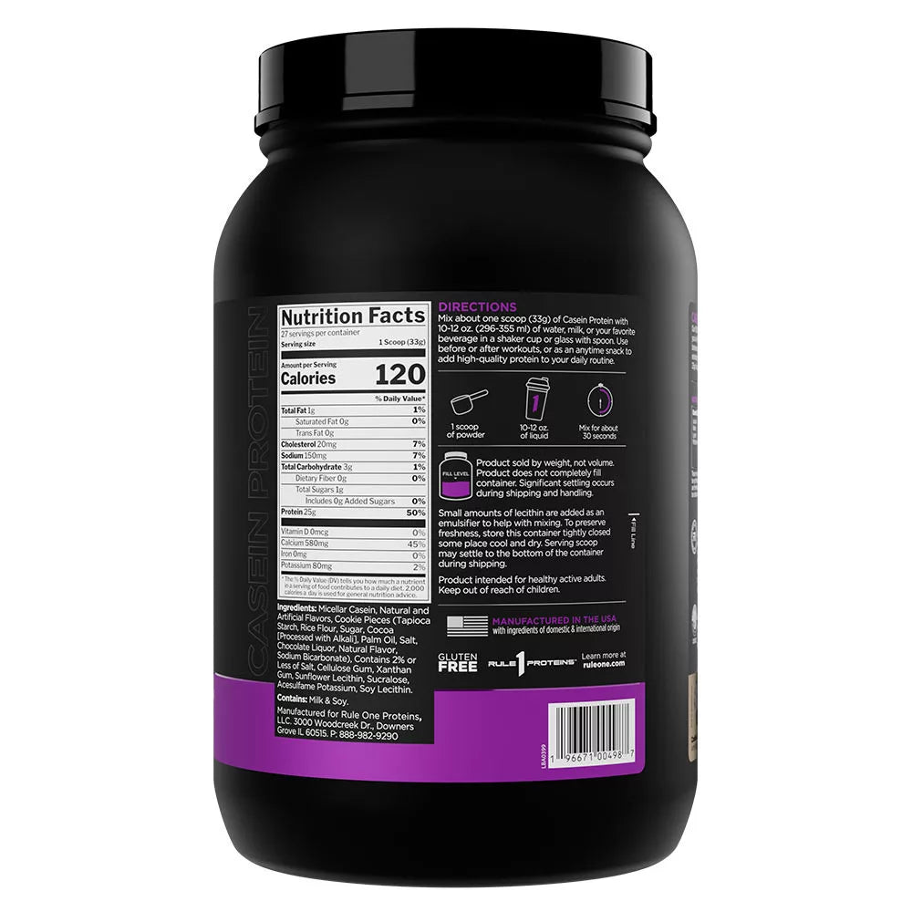Rule1 Casein (924 g, Cookies & Cream)