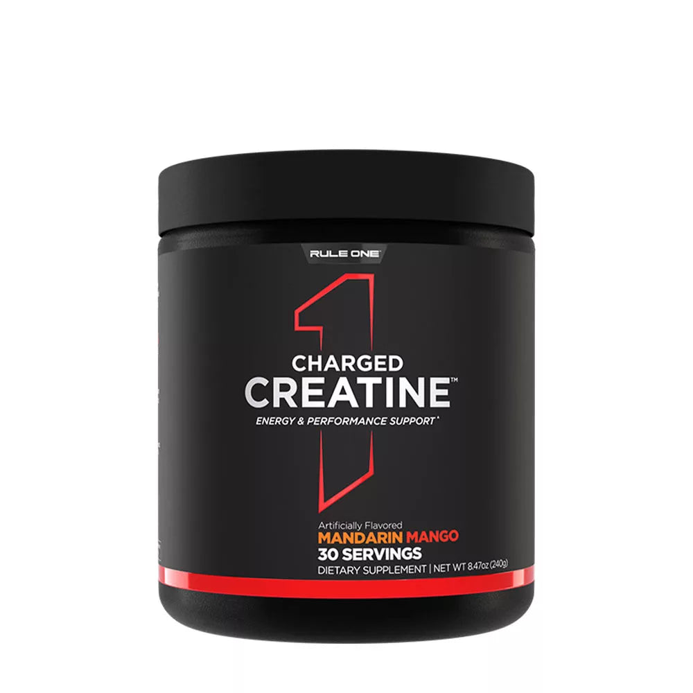 Rule1 Charged Creatin (240 g, Mandarin Mango)