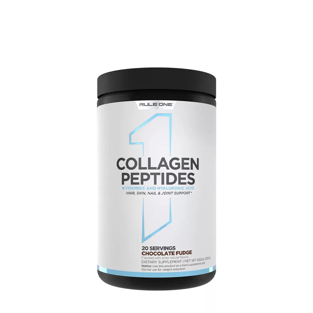 Rule1 Collagen Peptides (250 g, Chocolate Fudge)