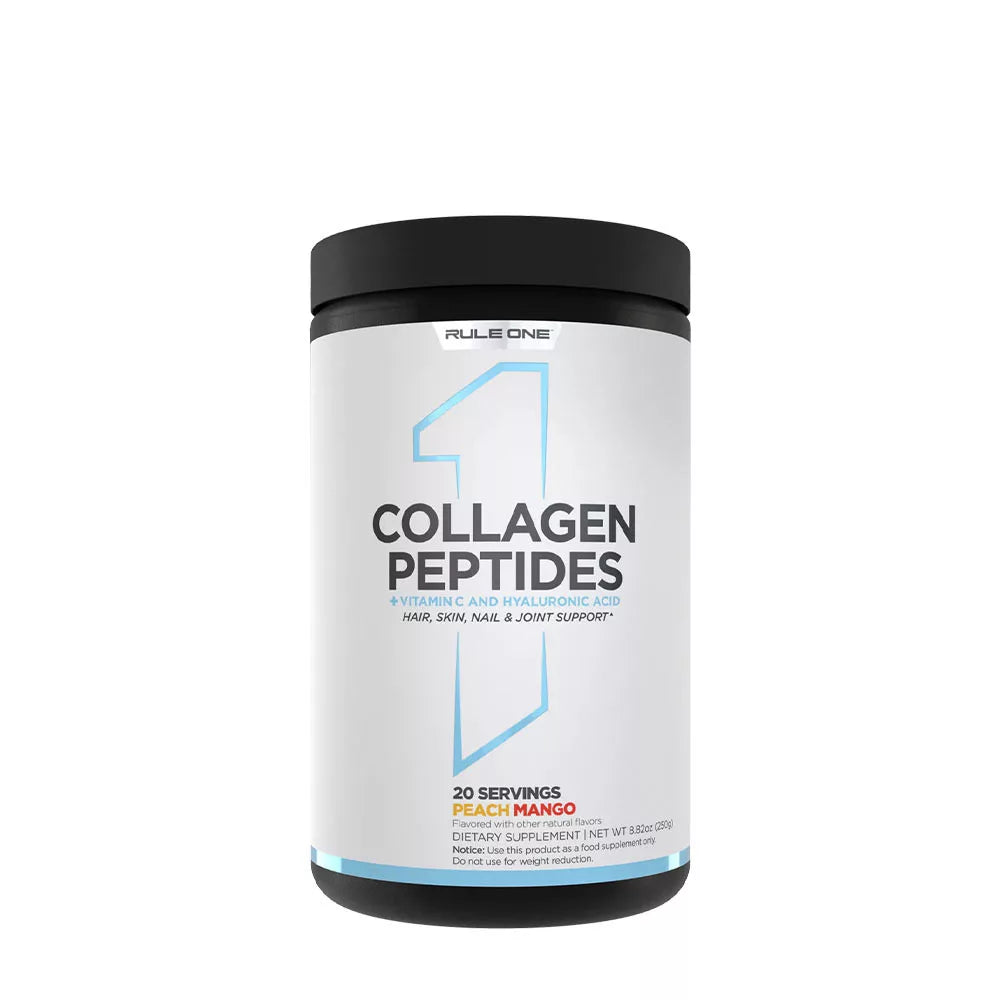Rule1 Collagen Peptides (250 g, Peach Mango)