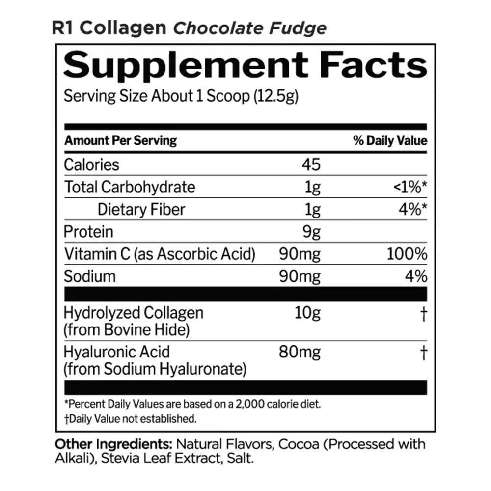 Rule1 Collagen Peptides Sample (12,5 g, Chocolate Fudge)