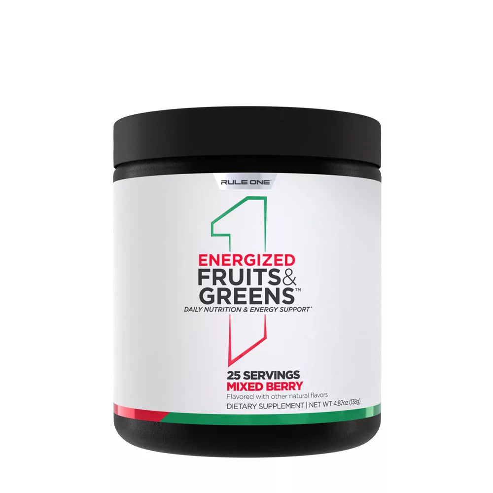 Rule1 Energized Fruits and Greens (138 g, Mixed Berry)