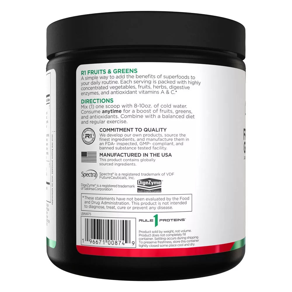 Rule1 Fruits and Greens (195 g, Mixed Berry)