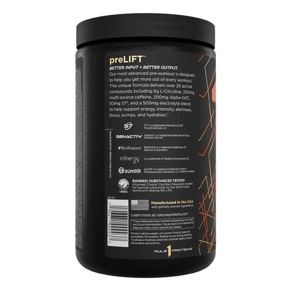 Rule1 Prelift (420 g, Orange Pineapple)