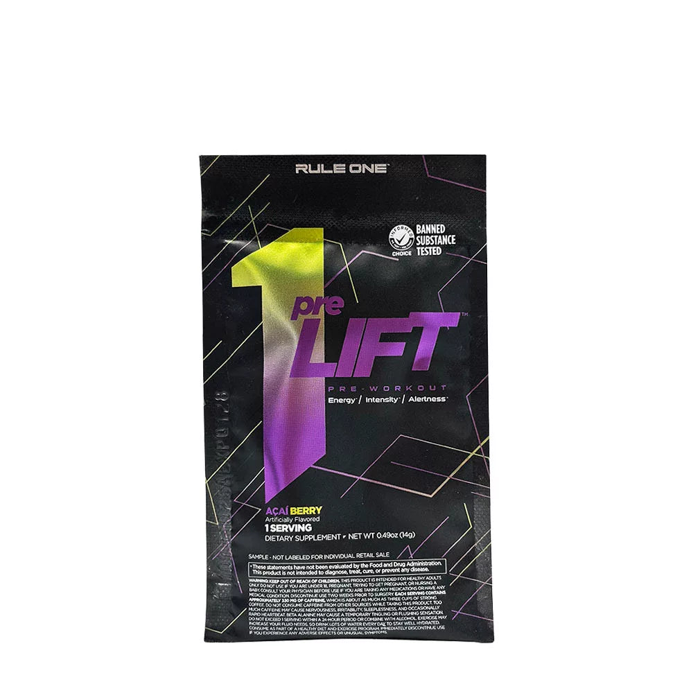Rule1 Prelift Sample (1 serving, Acai Berry)