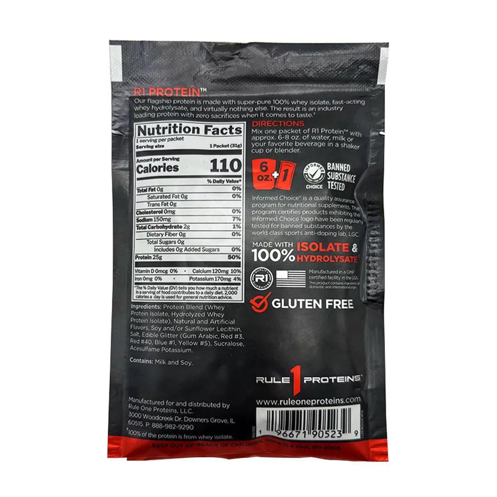 Rule1 R1 Protein Sample (1 pc, Birthday Cake)