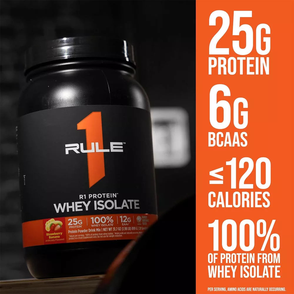 Rule1 R1 Protein Whey Isolate (2260 g, Salted Caramel)