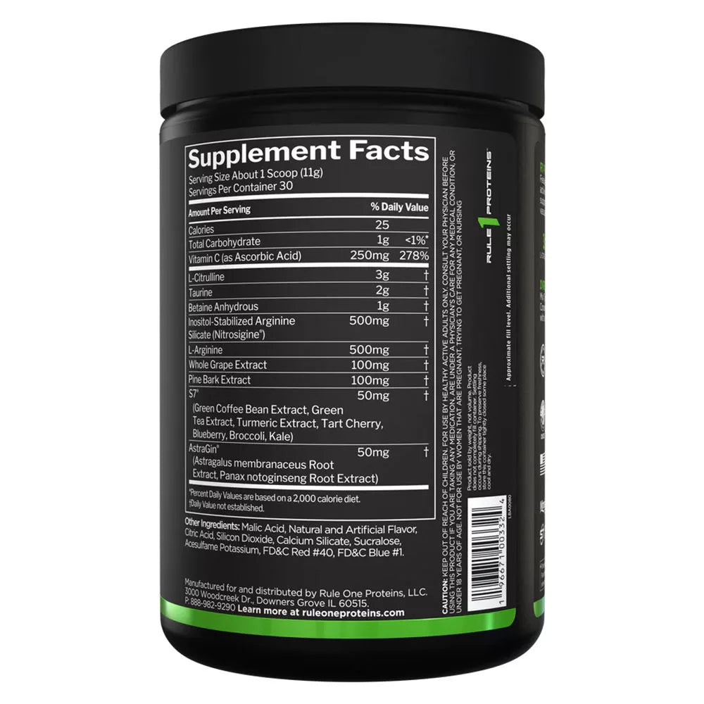 Rule1 PUMP (330 g, Grape)