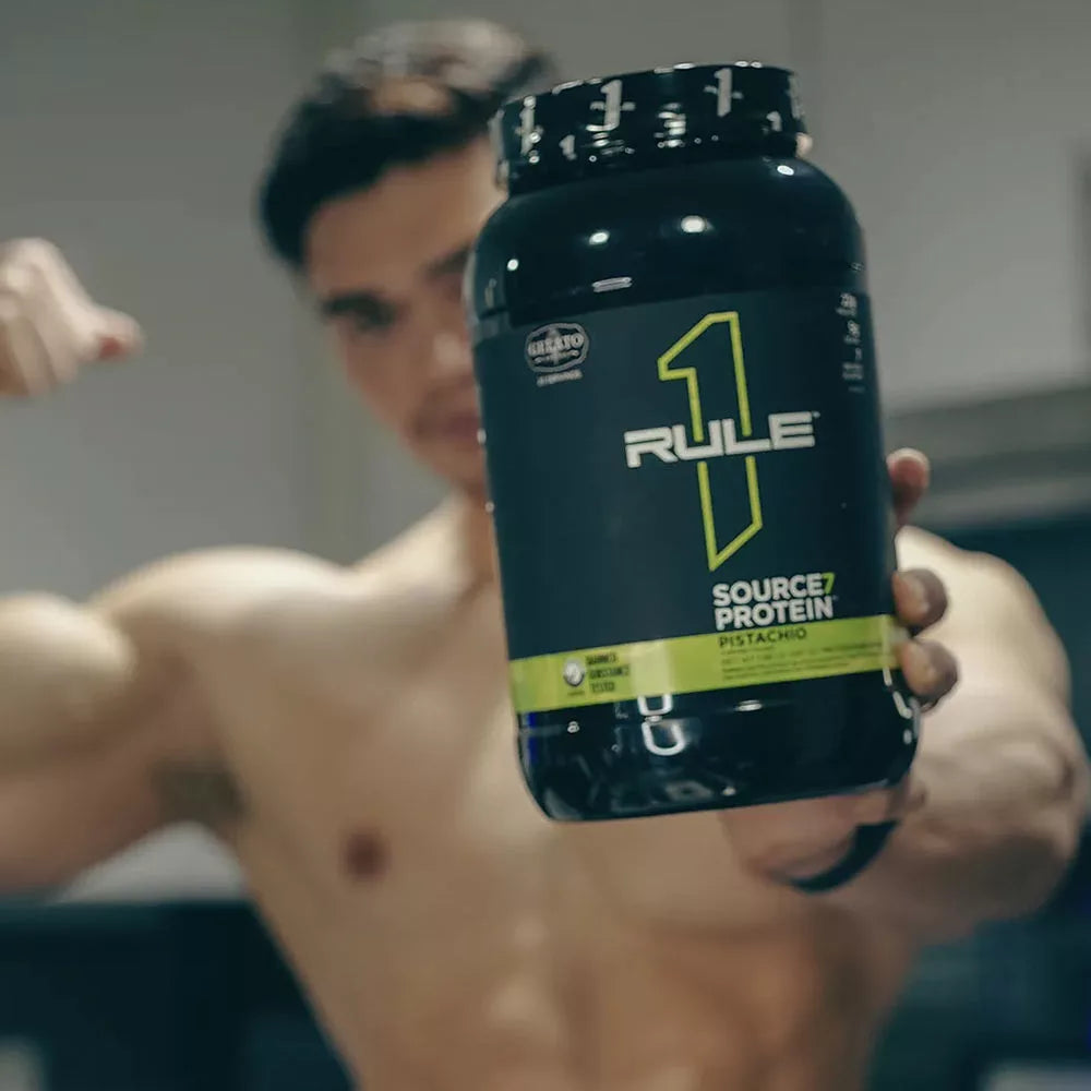 Rule1 Source 7 Protein (2280 g, Birthday Cake Gelato)
