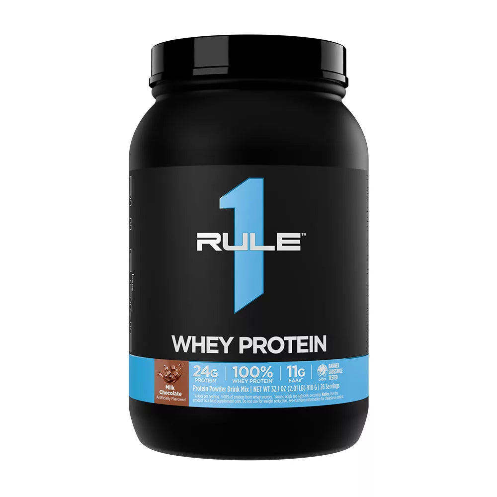 Rule1 Whey Protein (910 g, Milk Chocolate)