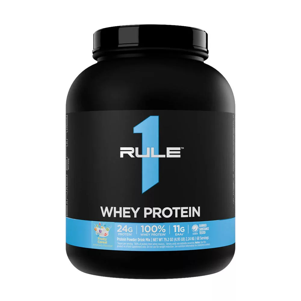 Rule1 Whey Protein (2240 g, Fruity Cereal)