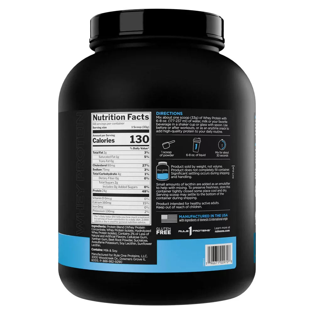 Rule1 Whey Protein (2240 g, Fruity Cereal)