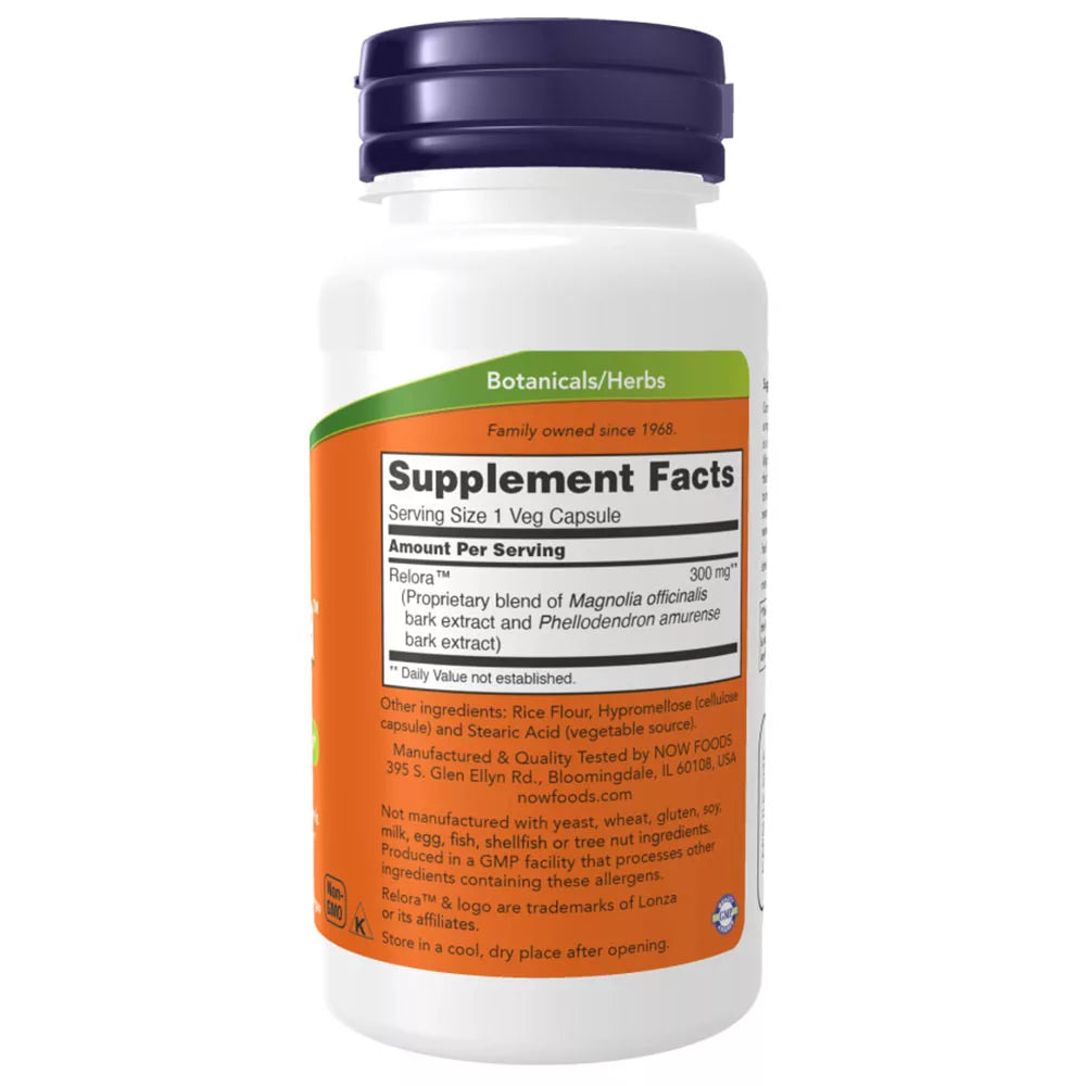 Now Foods Relora® 300 mg (120 Veg Capsules)