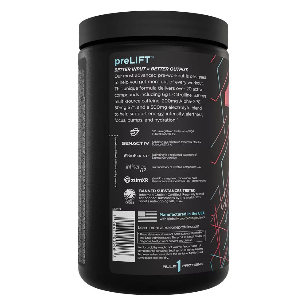 Rule1 Prelift (420 g, Snow Cone)