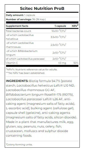 Scitec Nutrition ProB (36 capsules)