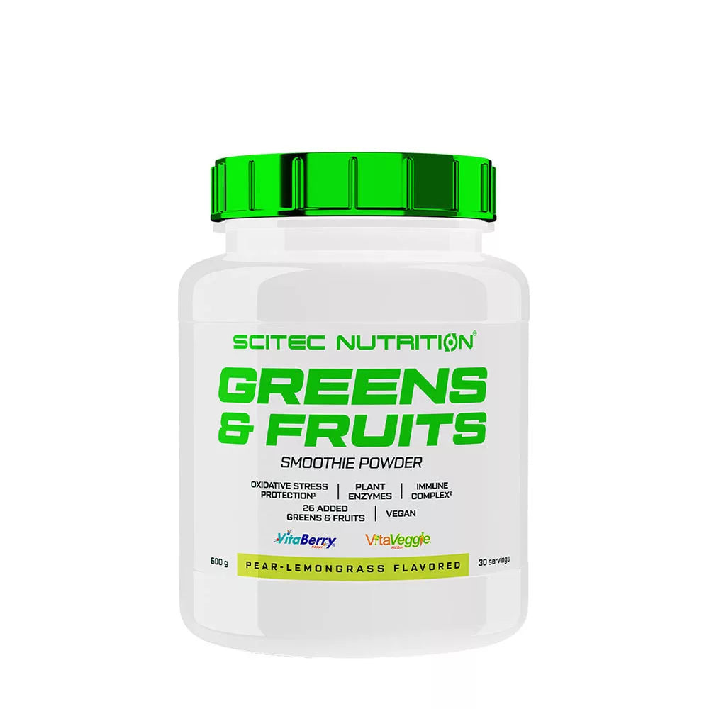 Scitec Nutrition Vita Greens & Fruits (600 g, Pear-lemongrass)
