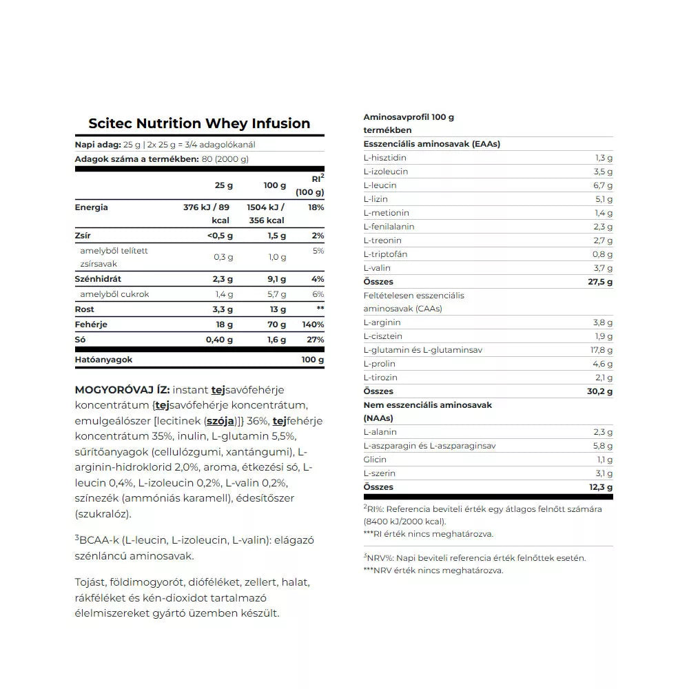 Scitec Nutrition Whey Infusion (2000 g, Peanut Butter)