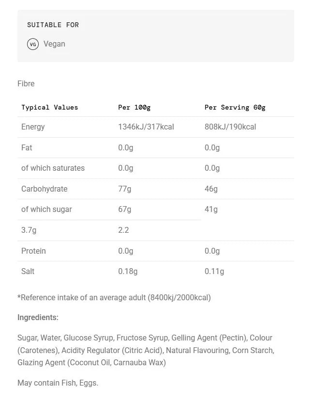 Science in Sport Beta Fuel Energy Chews (60 g, Orange)