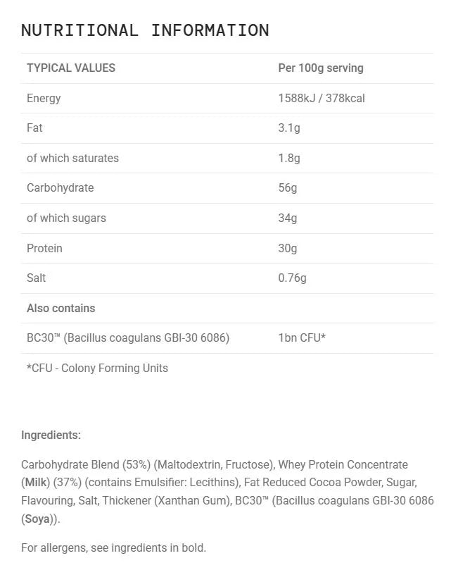 Science in Sport Beta Recovery (1500 g, Chocolate)