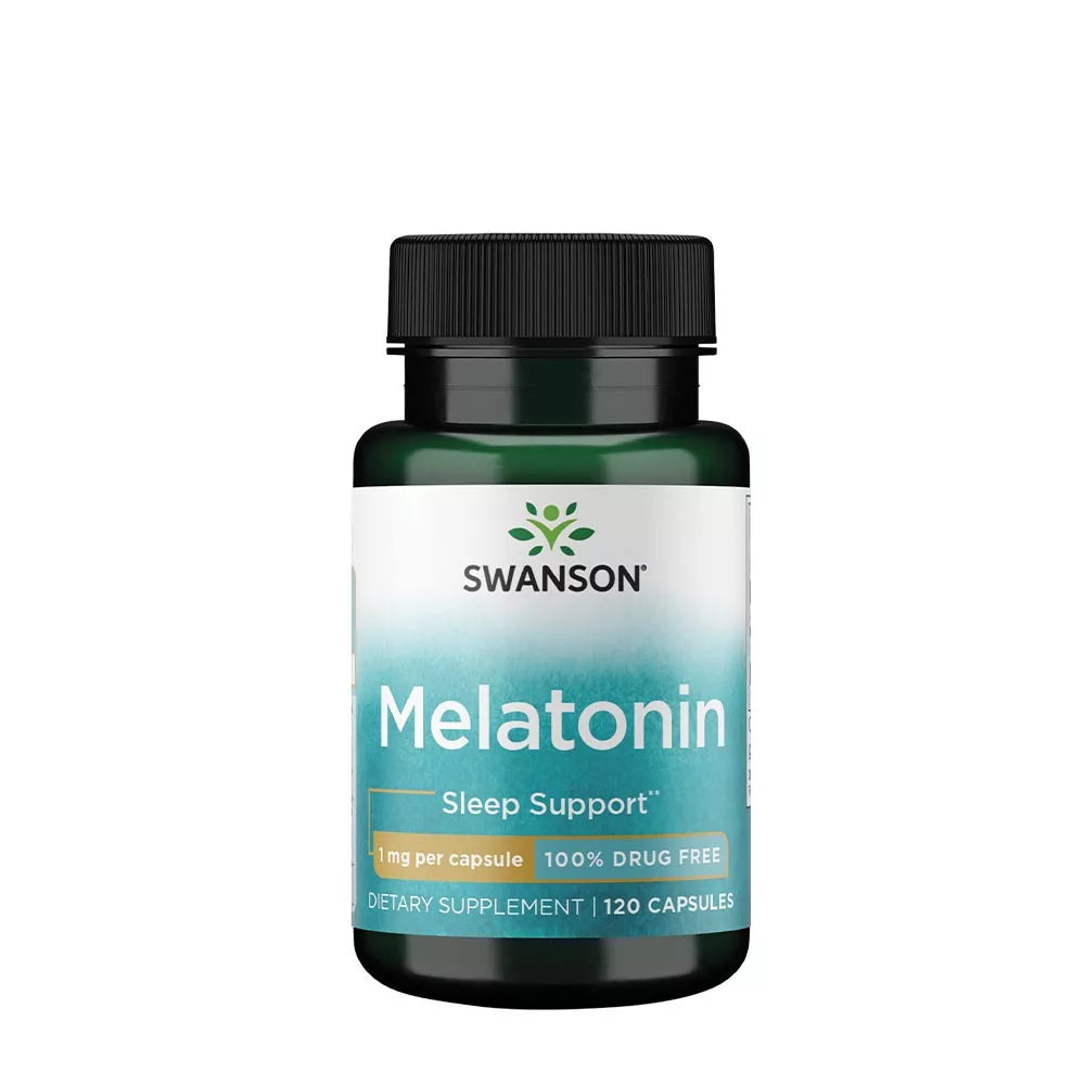 Swanson Melatonin 1 mg (120 Capsules)