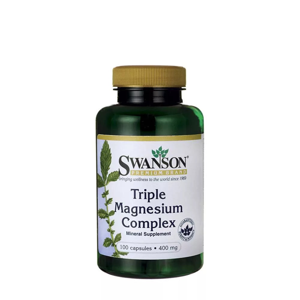 Swanson Triple Magnesium Complex (100 Capsules)