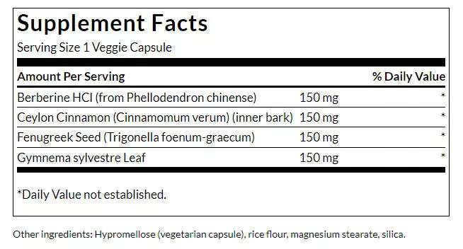 Swanson Berberine Complex (90 Capsules)