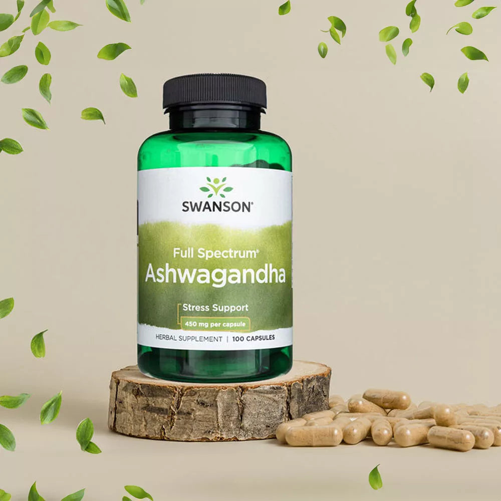 Swanson Ashwagandha (100 Capsules)