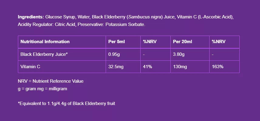 Sambucol Kids Liquid (230 ml, Black Elderberry)