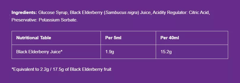 Sambucol Original Liquid (120 ml, Black Elderberry)